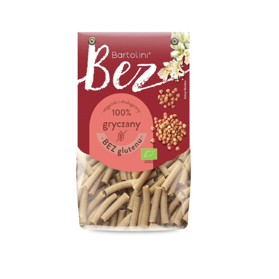 Makaron gryczany rurka bezglutenowy BIO 250 g - Bartolini