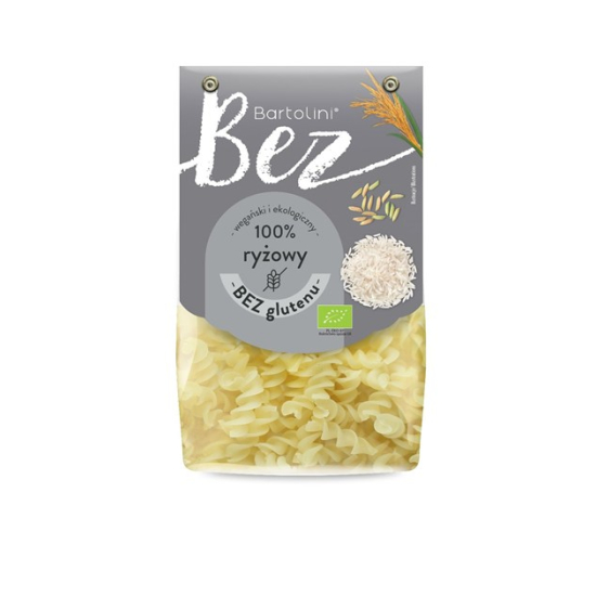 Makaron ryżowy świder bezglutenowy BIO 250g Bartolini