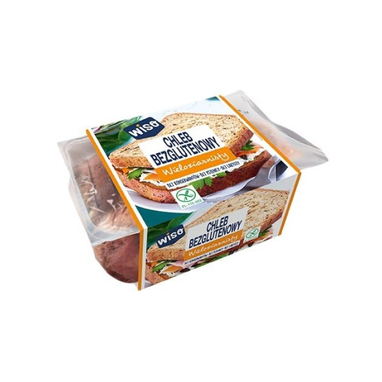 Chleb wieloziarnisty bezglutenowy 350g Wiso