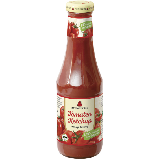 KETCHUP BEZGLUTENOWY BIO 500ml ZWERGENWIESE