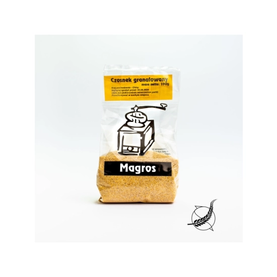 Czosnek granulowany bezglutenowy 100g Magros