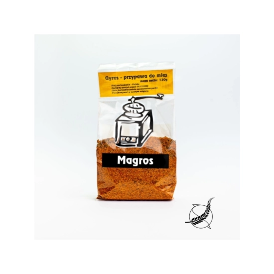 Gyros - przyprawa do mięs bezglutenowa 120g Magros