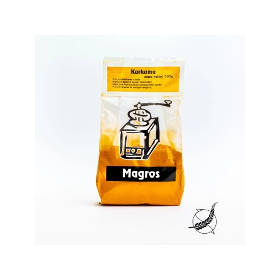 Kurkuma bezglutenowa 100g Magros