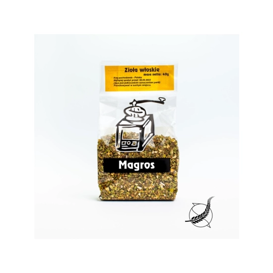 Zioła włoskie bezglutenowe 40g Magros