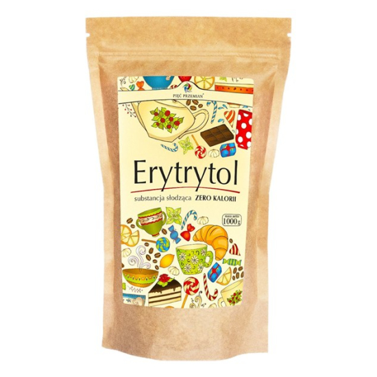 Erytrytol 1000 g - Pięć Przemian