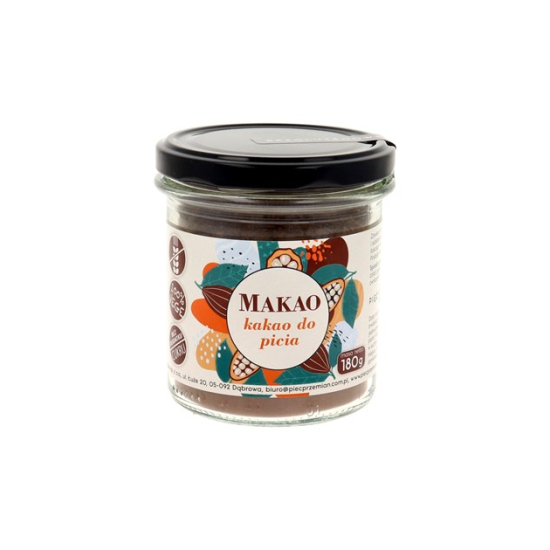 Makao (kakao do picia) bez dod.cukru bezglutenowe 180 g - Pięć Przemian