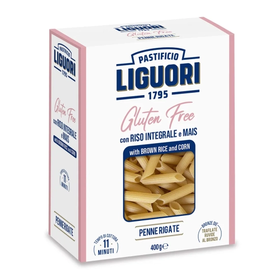 Makaron Penne Rigate bezglutenowy 400g Liguori