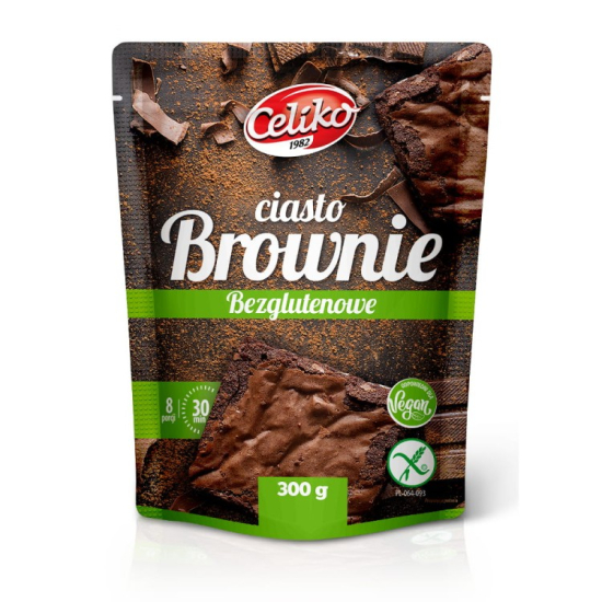 Brownie - Ciasto bezglutenowe 300g Celiko