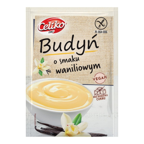 Budyń o smaku waniliowym 40g Celiko