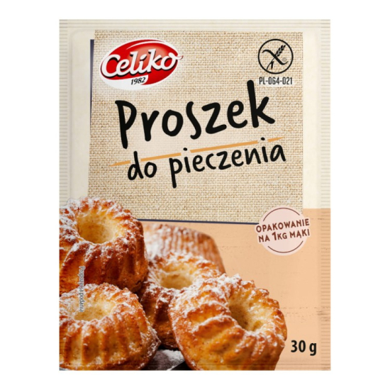Proszek do pieczenia bezglutenowy 30g Celiko