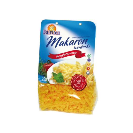 Makaron świderki bezglutenowy 250g Balviten