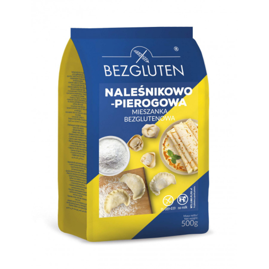 Mieszanka naleśnikowo-pierogowa bezglutenowa 500g Bezgluten