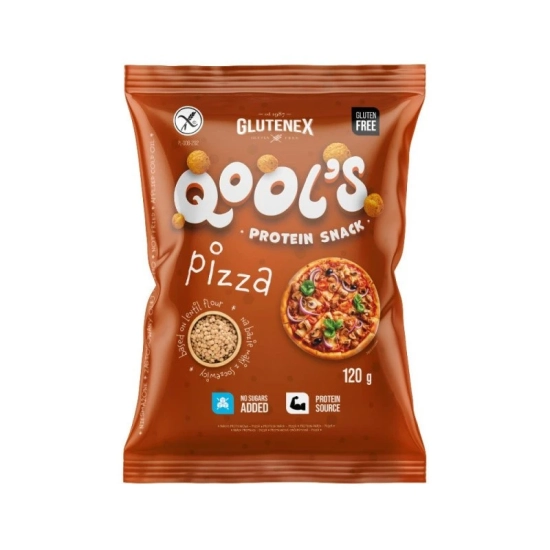 SNACKI O SMAKU PIZZY PROTEINOWE BEZGLUTENOWE 120G GLUTENEX